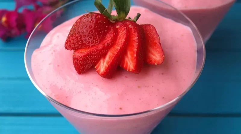 Como Fazer Mousse Diet de Morango com Facilidade