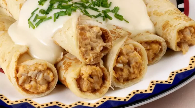 Como Fazer Panqueca de Frango Fácil e Saborosa